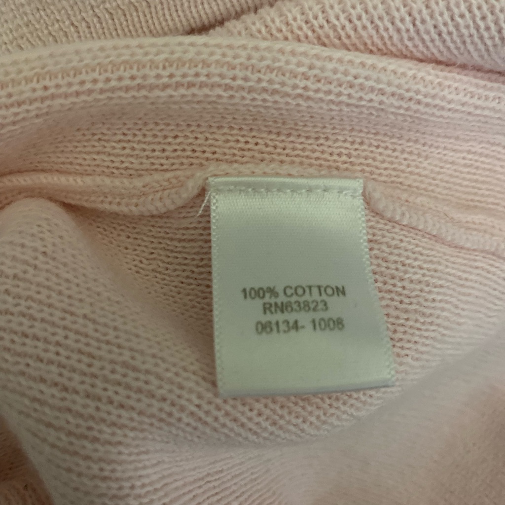 C.J. Banks Baby Pink Sweater Euc Size 2x